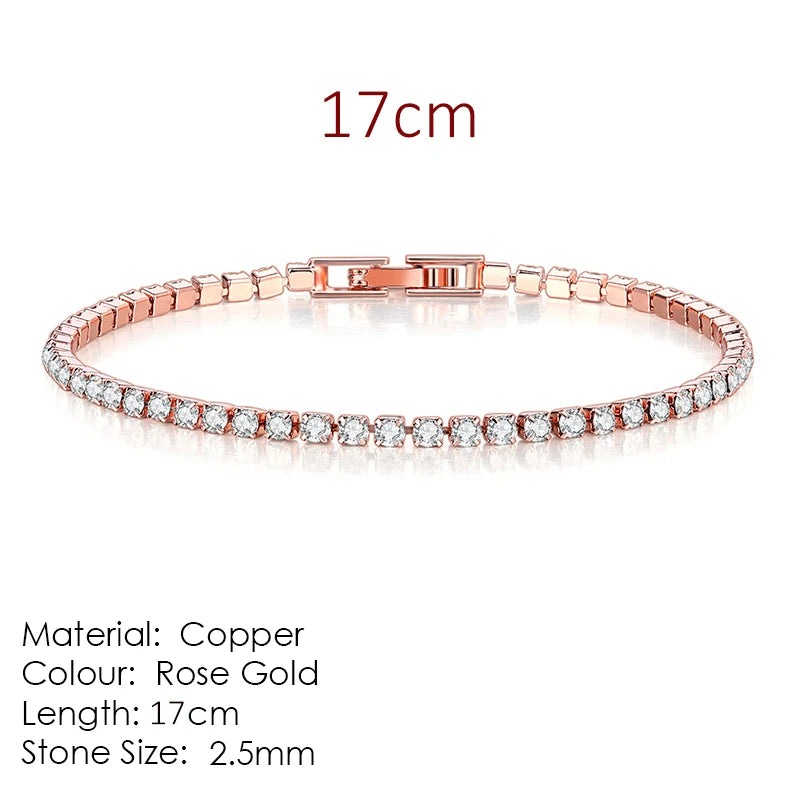 Zirconia Tennis Bracelet - view 8