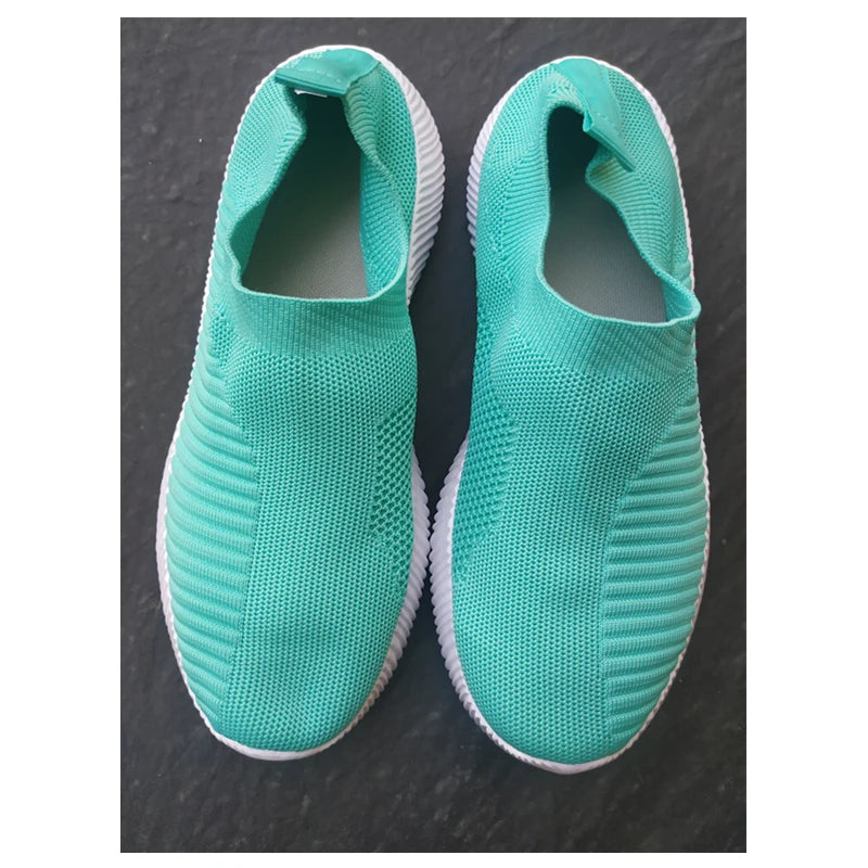 Vulcanized Slip-On Flat Sneakers - view 8