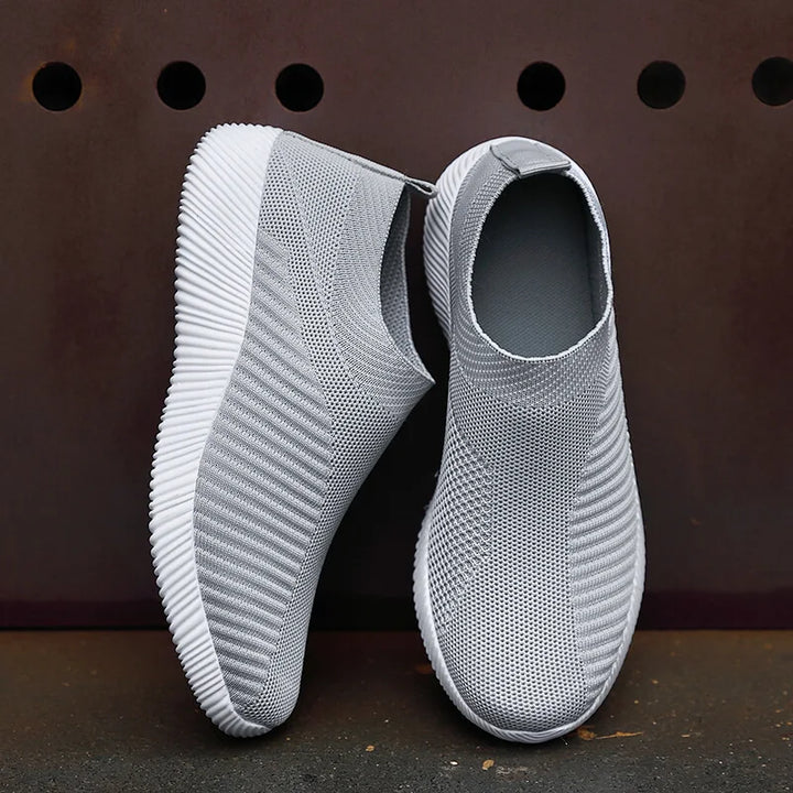 Vulcanized Slip-On Flat Sneakers