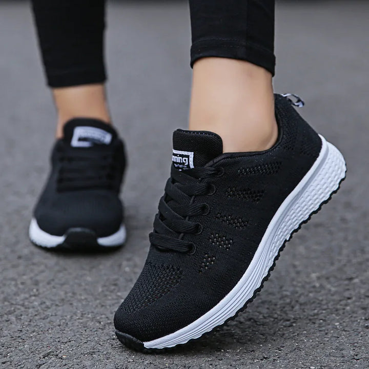 Mesh Vulcanized Walking Sneakers - view 2