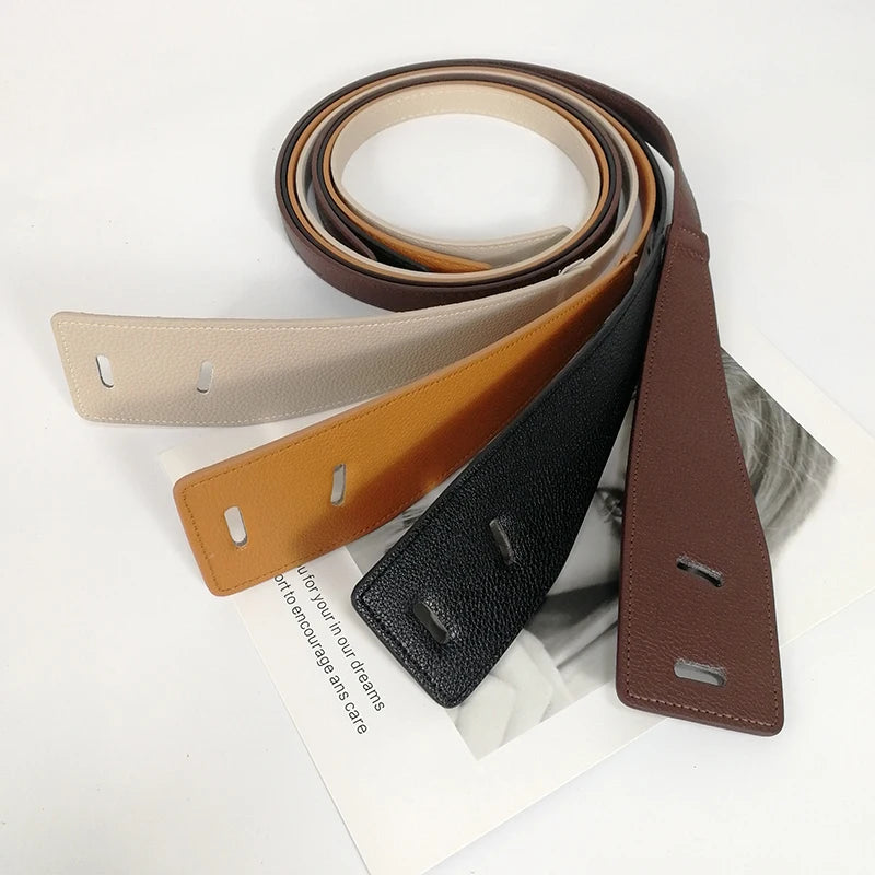 Wide Knot PU Leather Belt - view 4