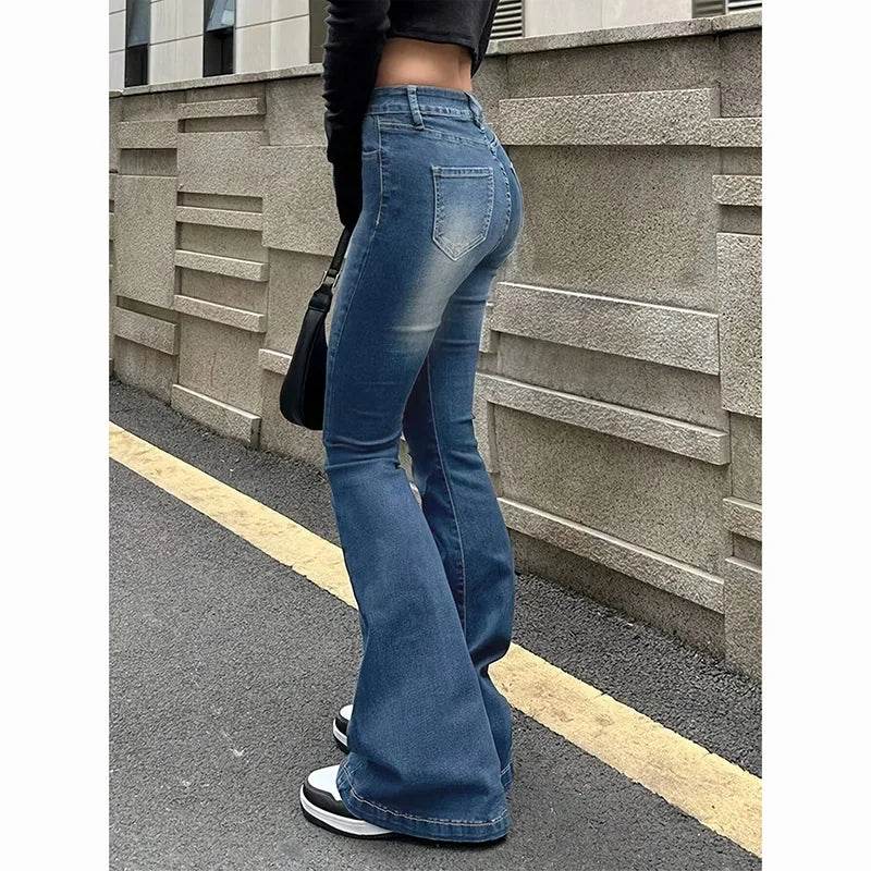 Stretch Bootcut Bell-Bottom Jeans - view 2