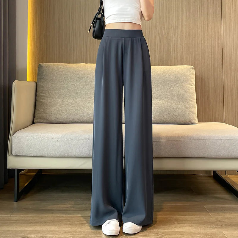 Nine-Point Straight-Cut Wide Trousers - view 7