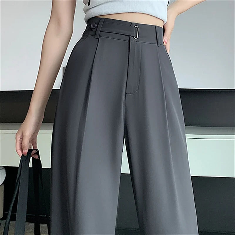 Elegant Wide-Leg Office Trousers