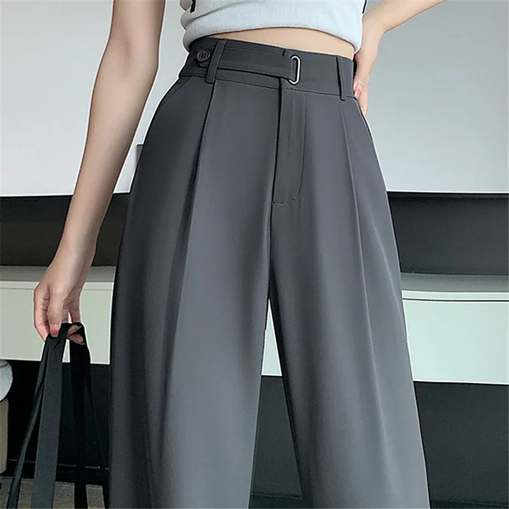 Elegant Wide-Leg Office Trousers