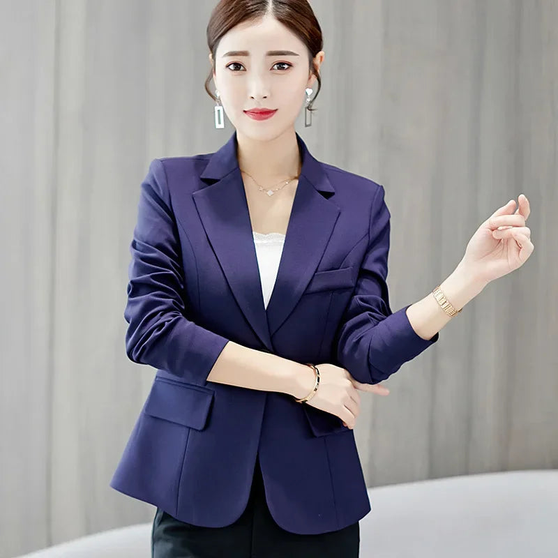 Notched Pocket Slim Blazer - view 11