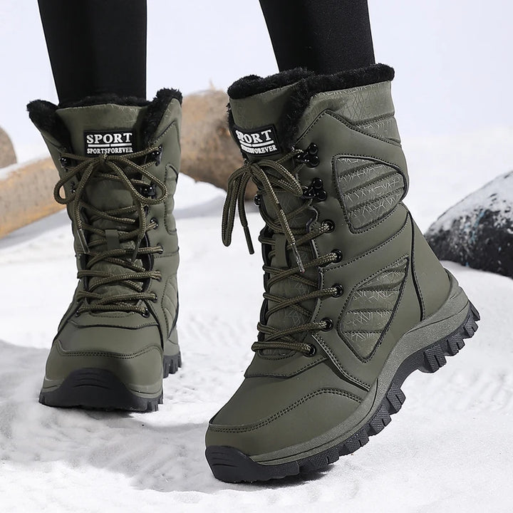 High-Top Waterproof Snow Boots - view 2