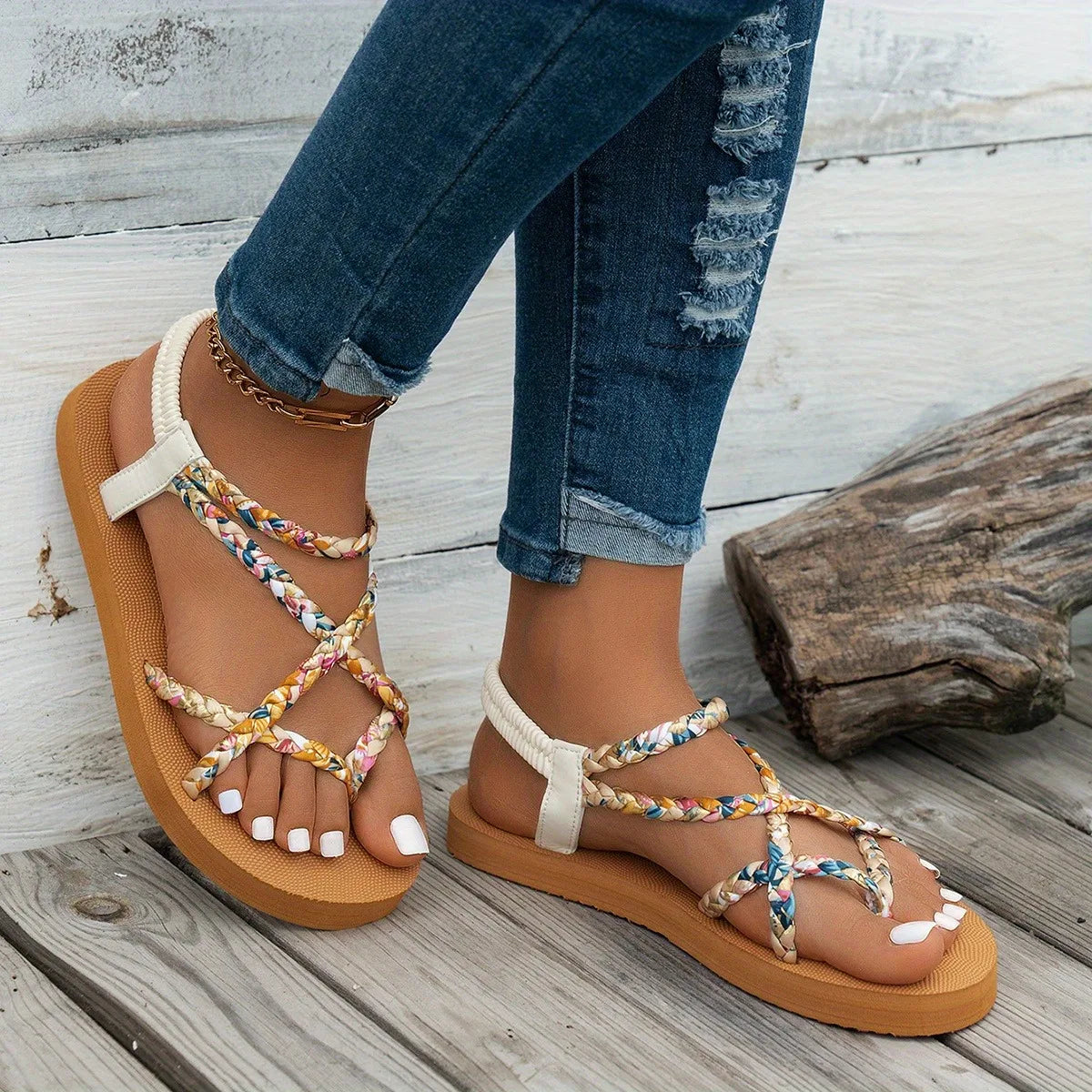 Fish-Mouth Beach Sandals - view 3