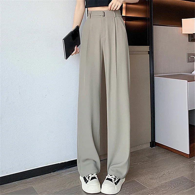 Elegant Wide-Leg Office Trousers - view 5
