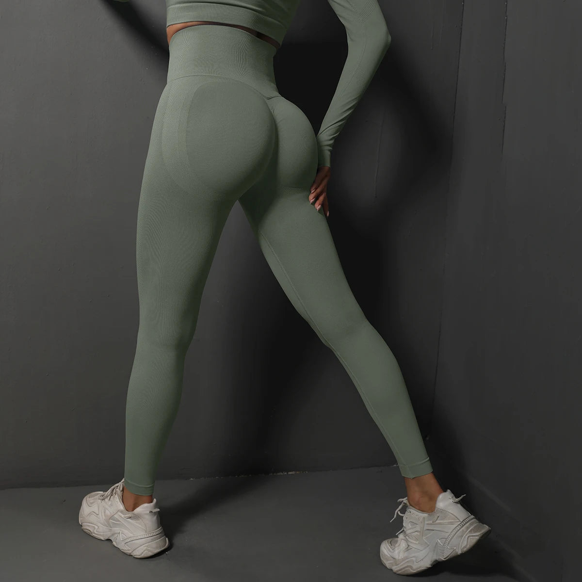 Booty-Lifting Seamless Yoga Pants - view 6