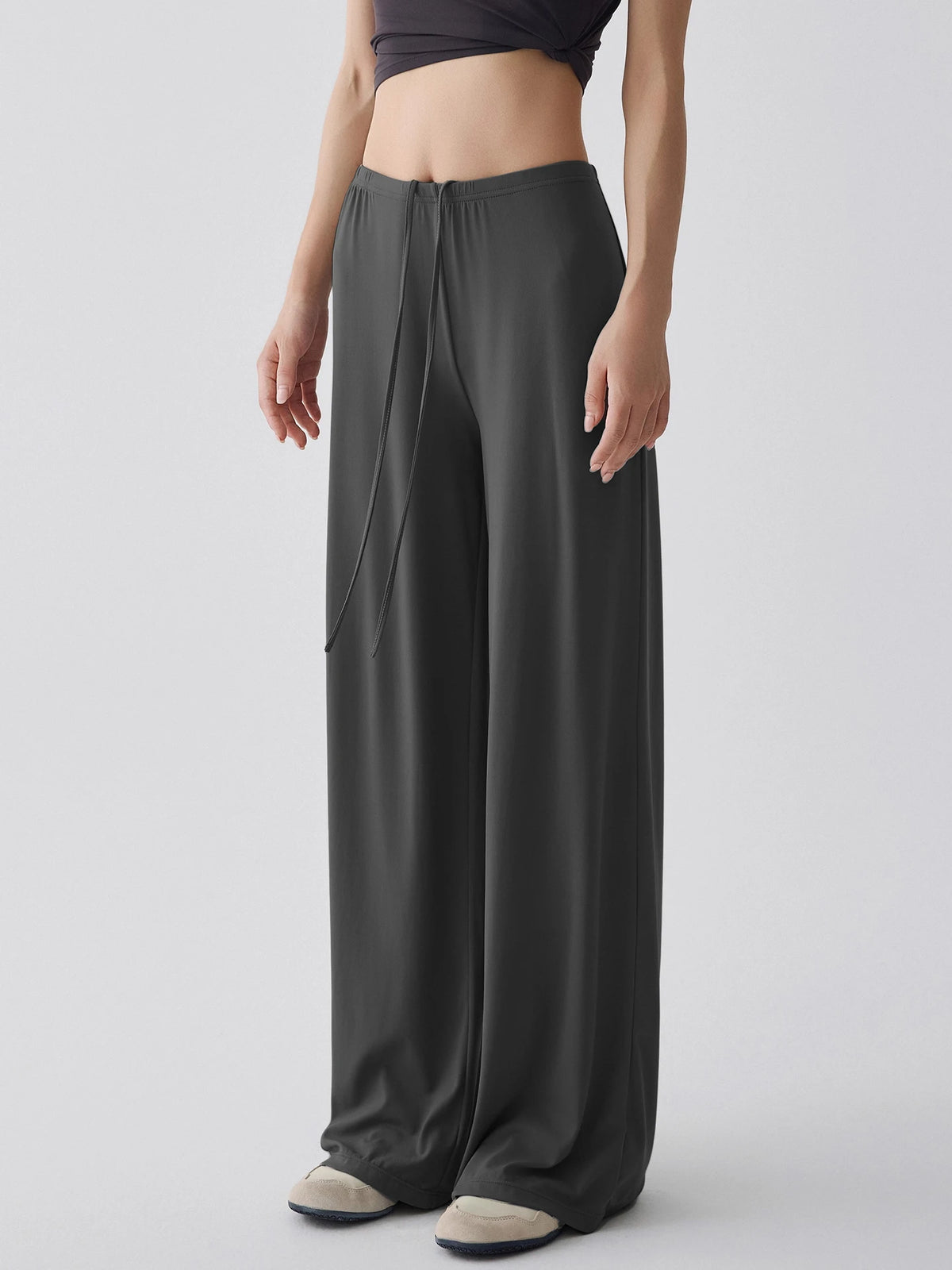 Wide-Leg Drawstring Joggers - view 10