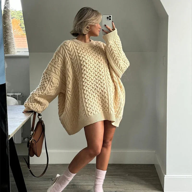 Oversized Turtleneck Sweater - view 7