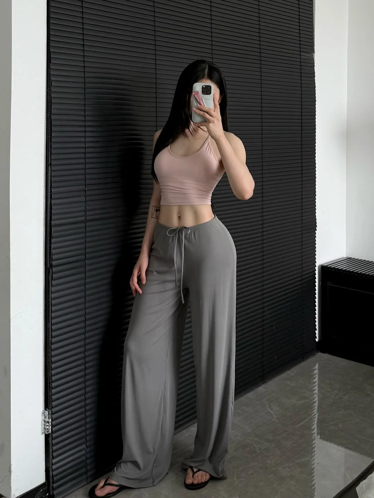 Wide-Leg Drawstring Joggers - view 2