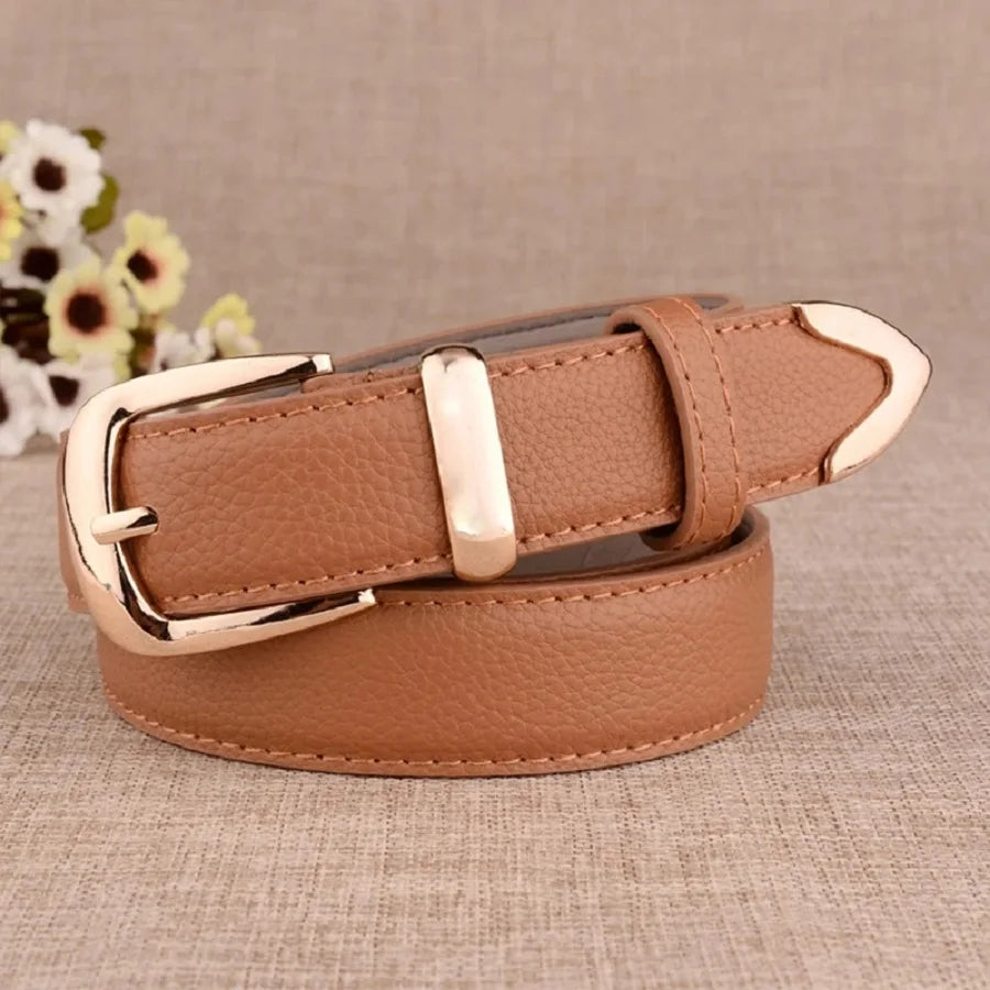 Pin-Buckle Leather Trouser Belt - view 3