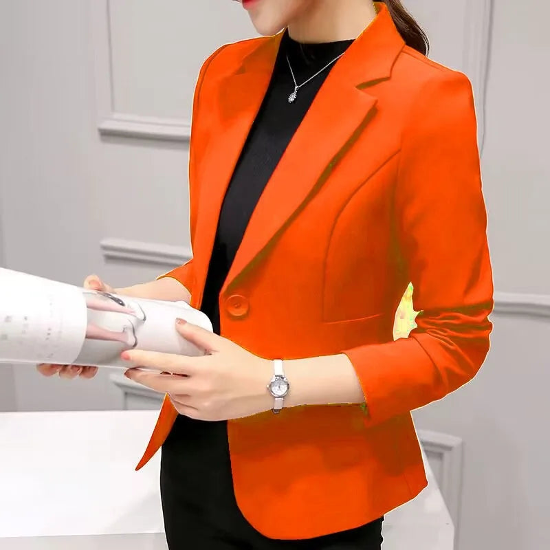 Notched Pocket Slim Blazer - view 10