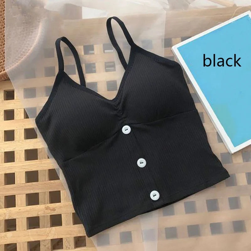 Knit Chest-Wrap Camisole - view 11