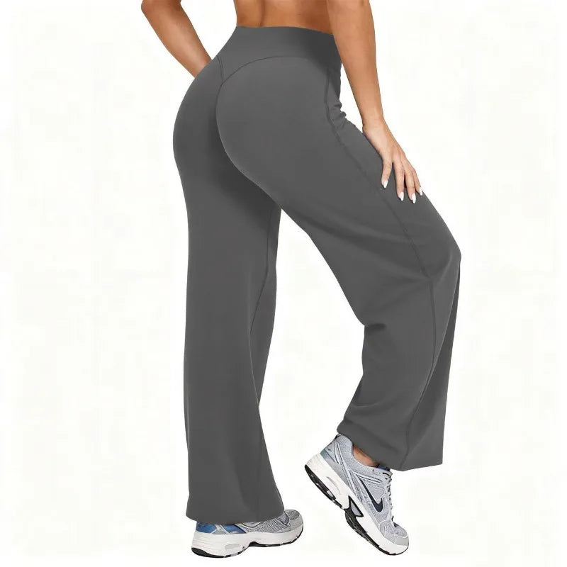 Plus-Size Wide-Leg Yoga Pants - view 4