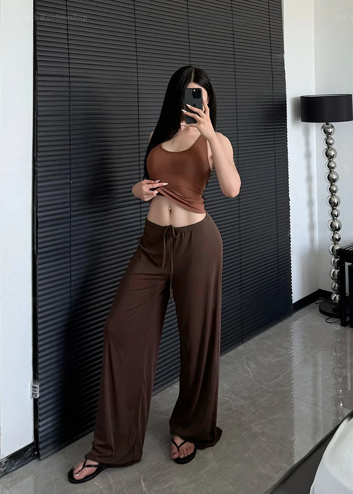 Wide-Leg Drawstring Joggers - view 4
