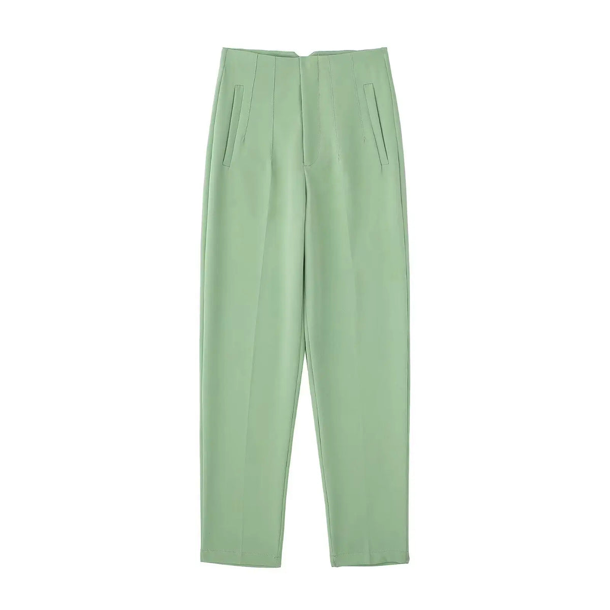 High-Waist Pencil Office Trousers - view 13
