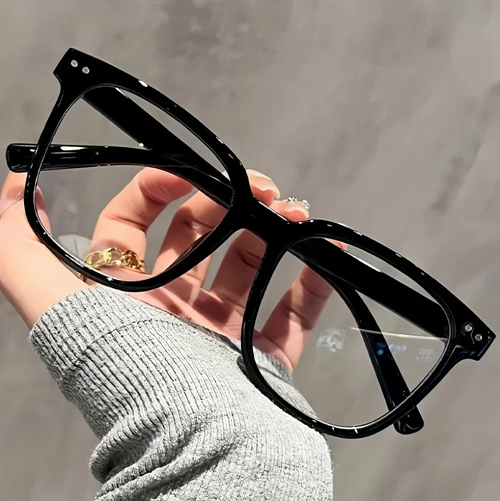 Square-Frame Clear Lens Glasses - view 4