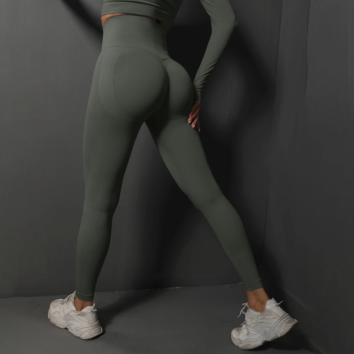 Booty-Lifting Seamless Yoga Pants - view 16