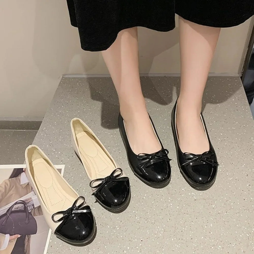 Bow-Detail Comfort Ballet Flats - view 4