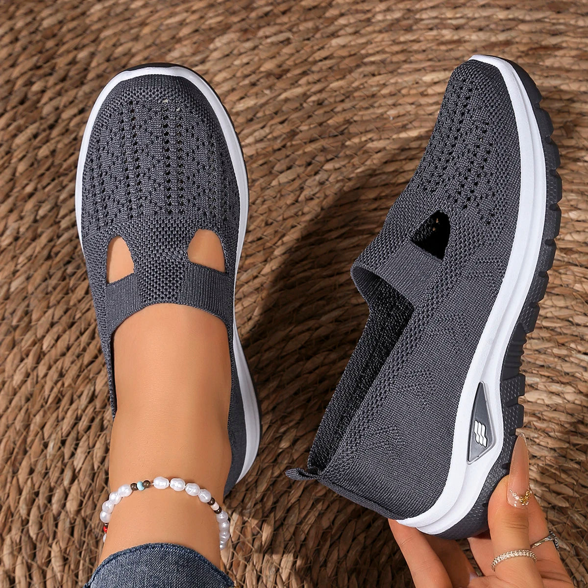Fly-Woven Casual Sneakers - view 6