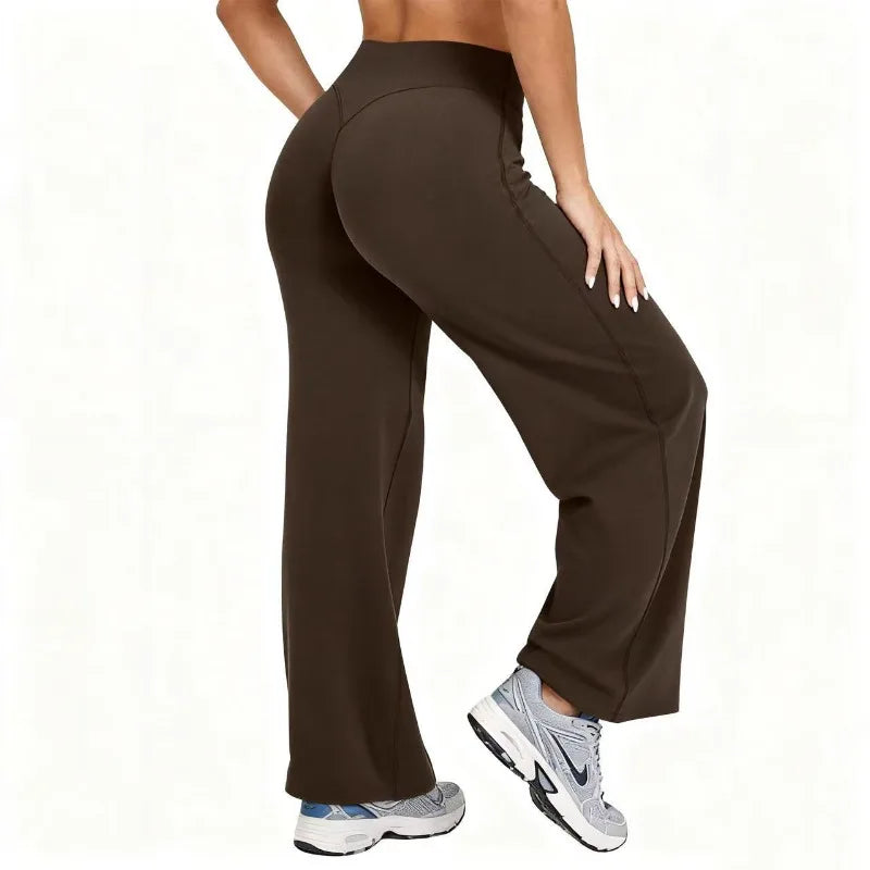 Plus-Size Wide-Leg Yoga Pants - view 5