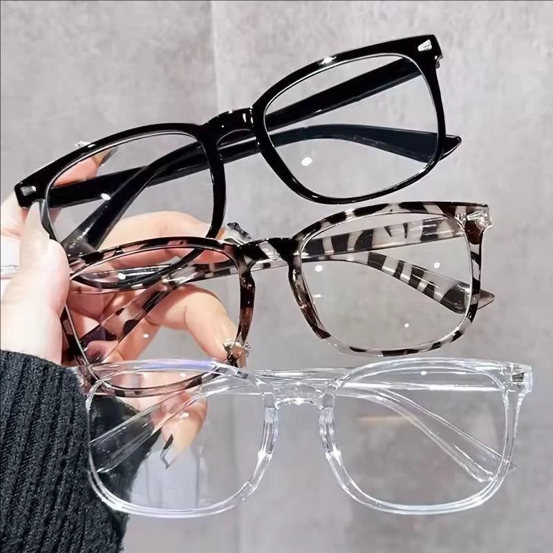 Square Transparent Blue-Light Glasses