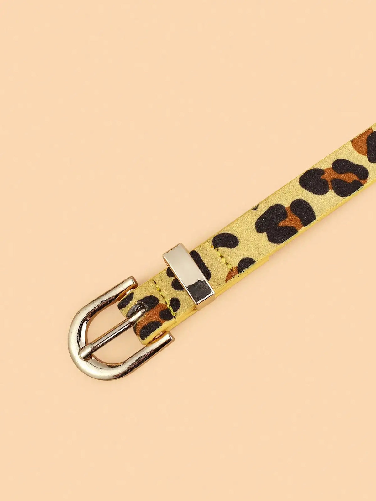 Leopard-Print Thin Belt - view 7