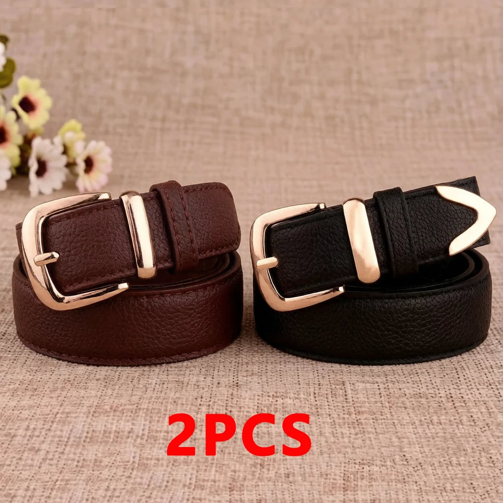 Pin-Buckle Leather Trouser Belt - view 13