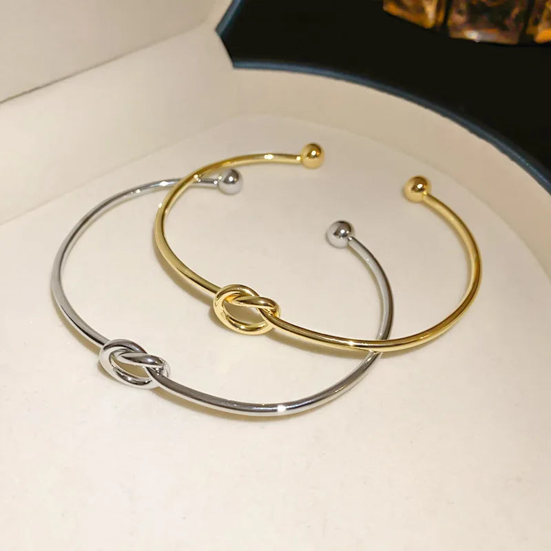 Woven-Texture Twist Bangle - view 5