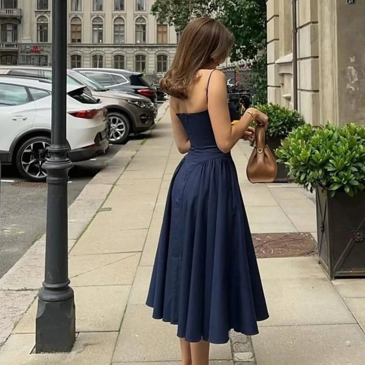 Corset Floral Pleated Sundress - view 2