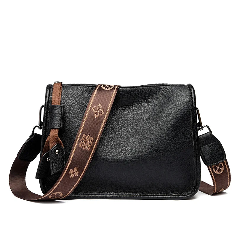 Genuine Leather Cowhide Tote - view 6