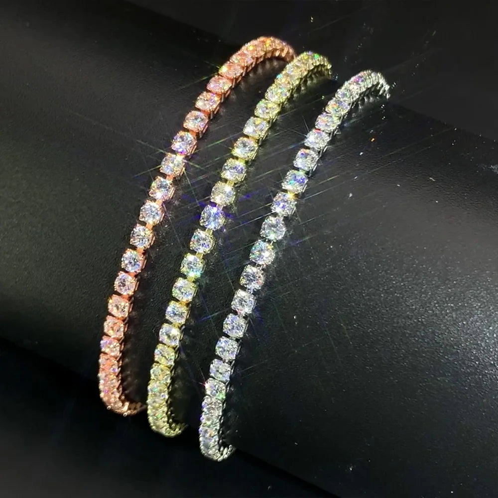 Zirconia Tennis Bracelet - view 2