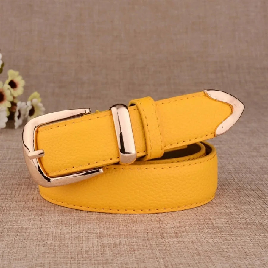 Pin-Buckle Leather Trouser Belt - view 4