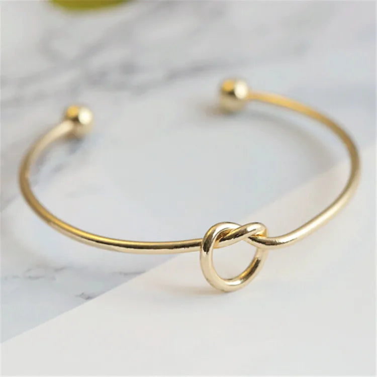 Woven-Texture Twist Bangle - view 3