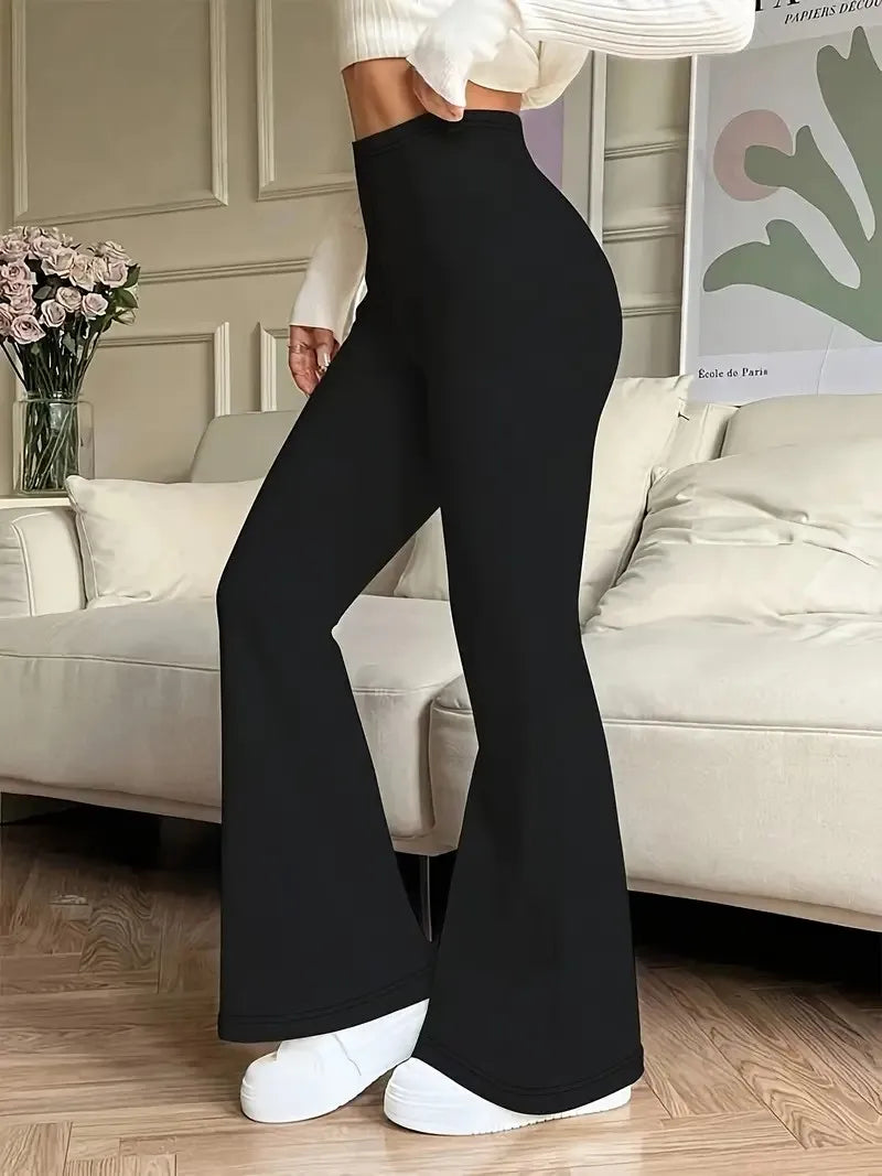 High-Waist Flared Yoga Leggings - view 4