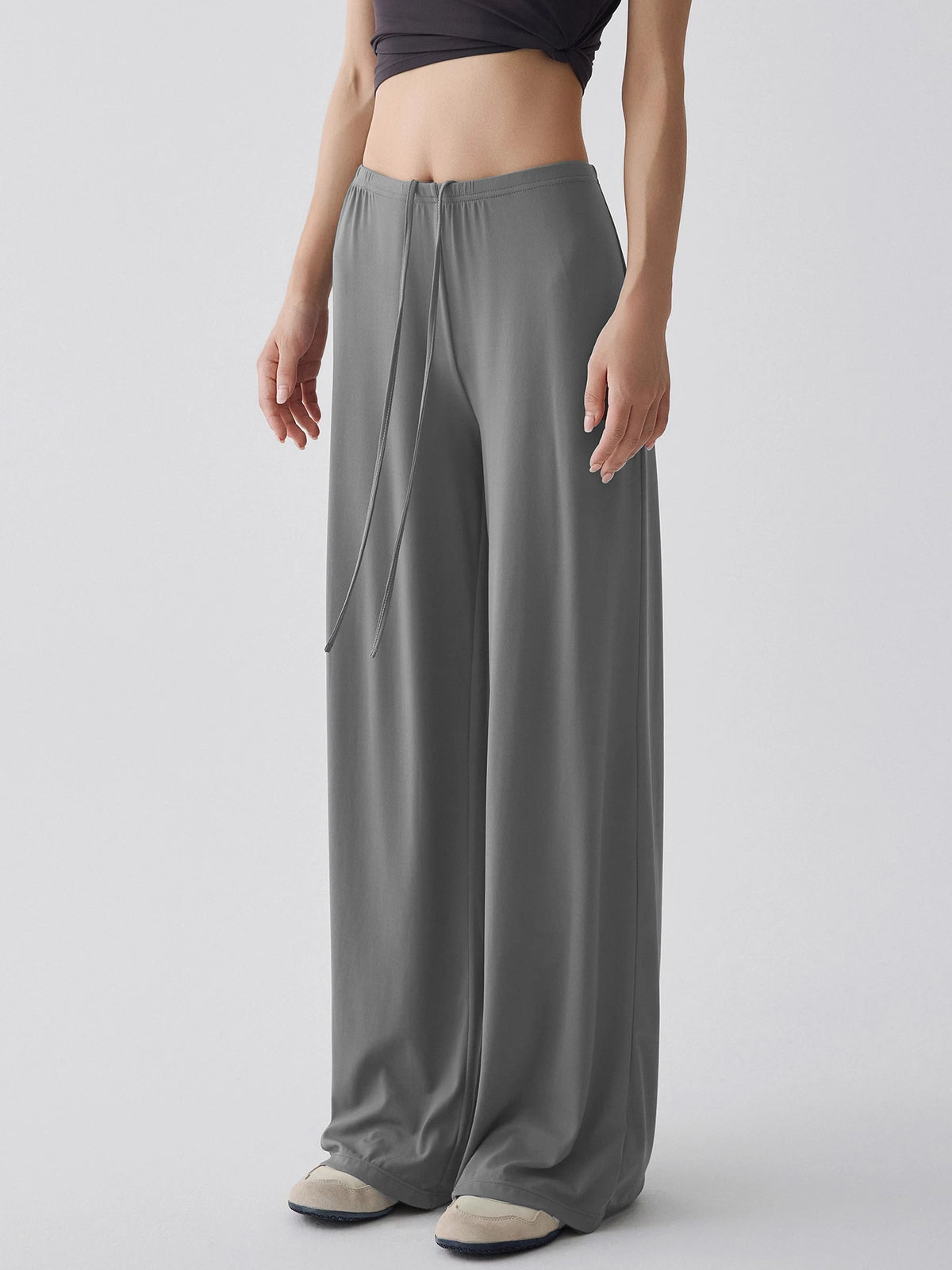 Wide-Leg Drawstring Joggers - view 7