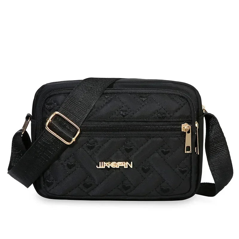 Multi-Pocket Leather Messenger Bag - view 11