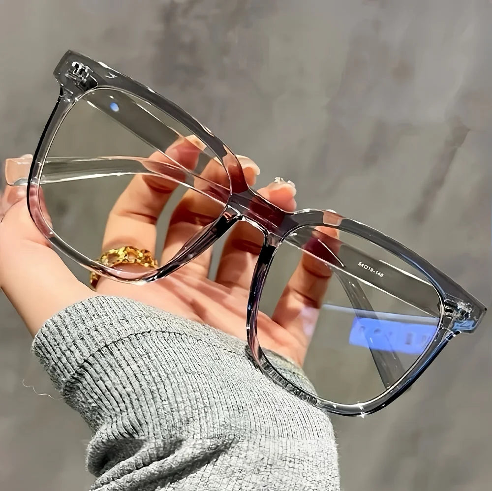 Square-Frame Clear Lens Glasses - view 2