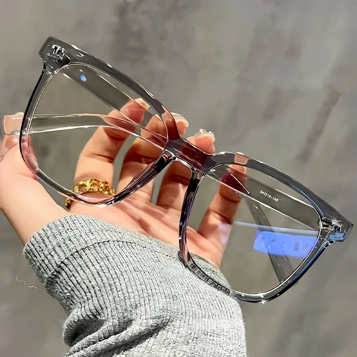 Square-Frame Clear Lens Glasses - view 2