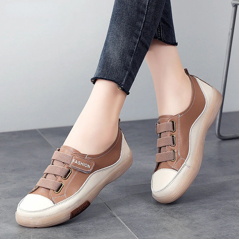 Stitched Slip-On Moccasin Flats