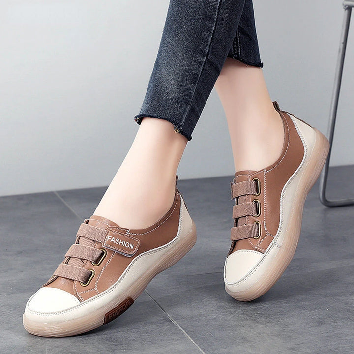 Stitched Slip-On Moccasin Flats