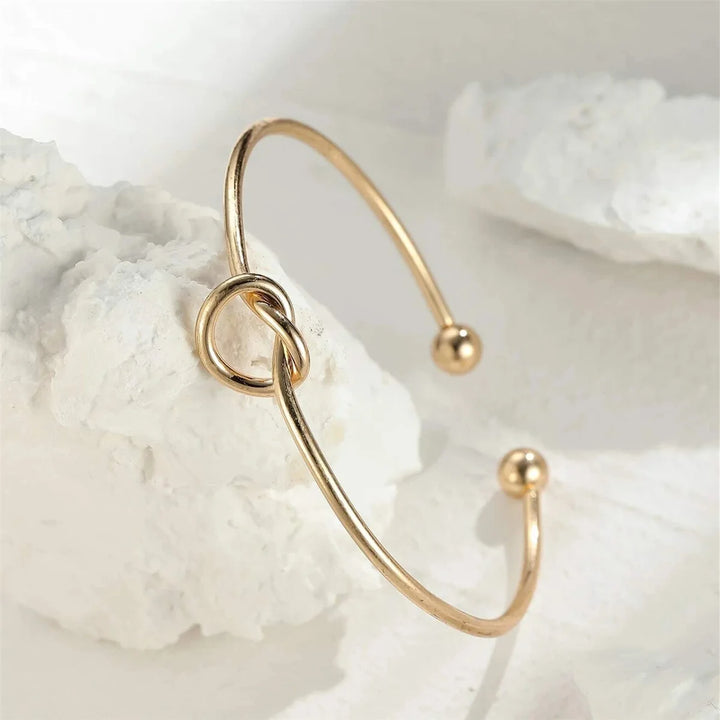 Woven-Texture Twist Bangle - view 2