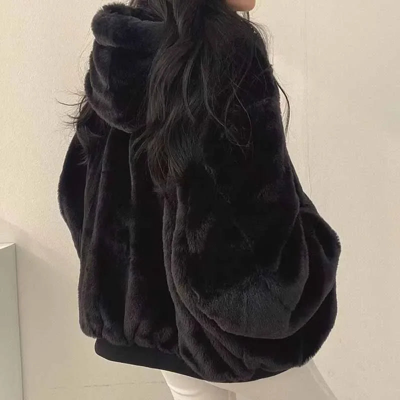 Hooded Fleece Zip-Up Parka - view 2