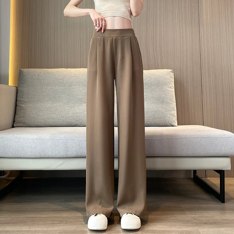Nine-Point Straight-Cut Wide Trousers - view 8