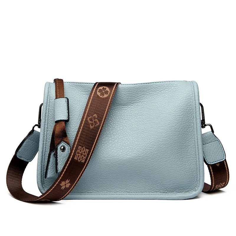 Genuine Leather Cowhide Tote - view 7