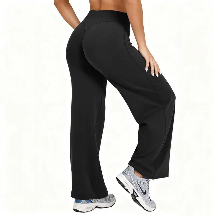 Plus-Size Wide-Leg Yoga Pants