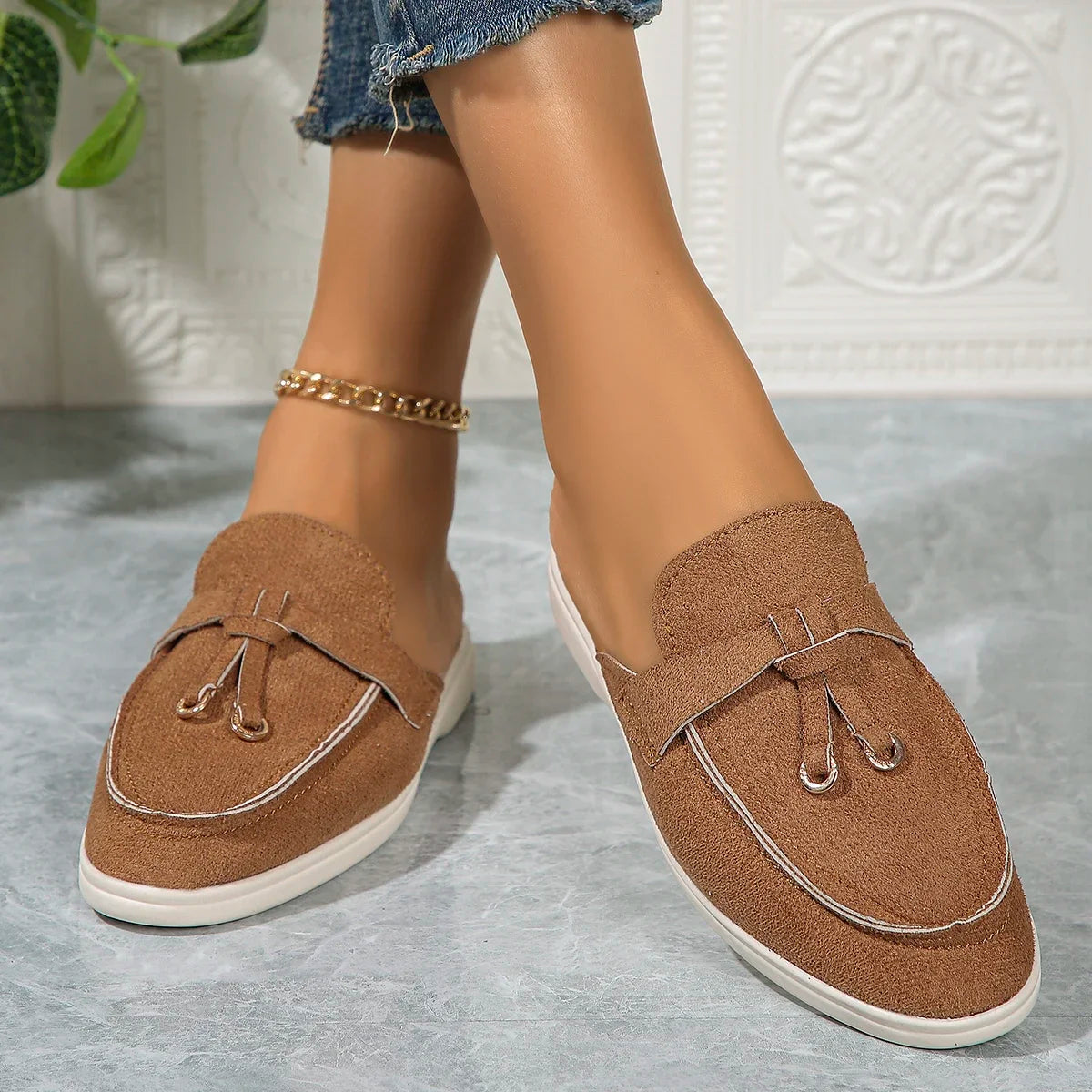 Slip-On Vulcanized Sneaker Loafers - view 5